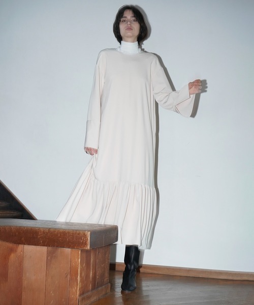 CLANE（クラネ）の「W FACE GATHER SWITCH ONEPIECE（ワンピース