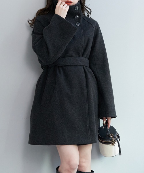 Chico（チコ）の「スタンドカラーコート（その他アウター）」 - WEAR