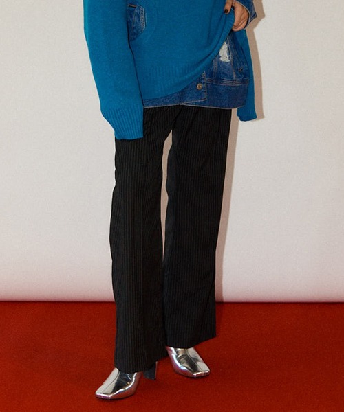 MAISON SPECIAL（メゾンスペシャル）の「Denim Skirt Layered Pants