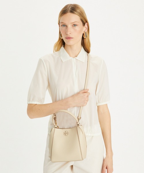 マックグロー スモールバケットバッグ（ショルダーバッグ）｜TORY