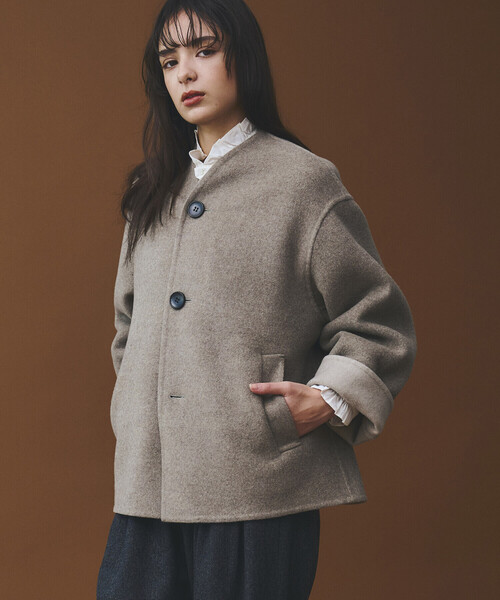 LE GLAZIK（ルグラジック）の「LE GLAZIK | ウールリバー ジャケット