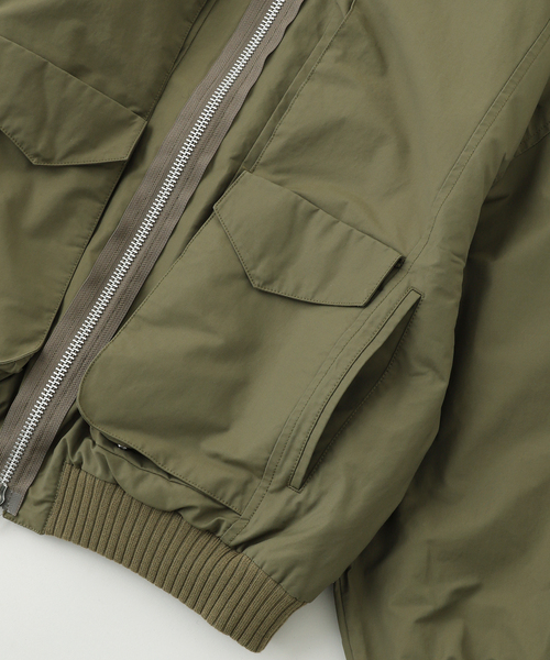 セール】Whimsy / ウィムジー FLIGHT NYLON BOMBER JACKET（ブルゾン