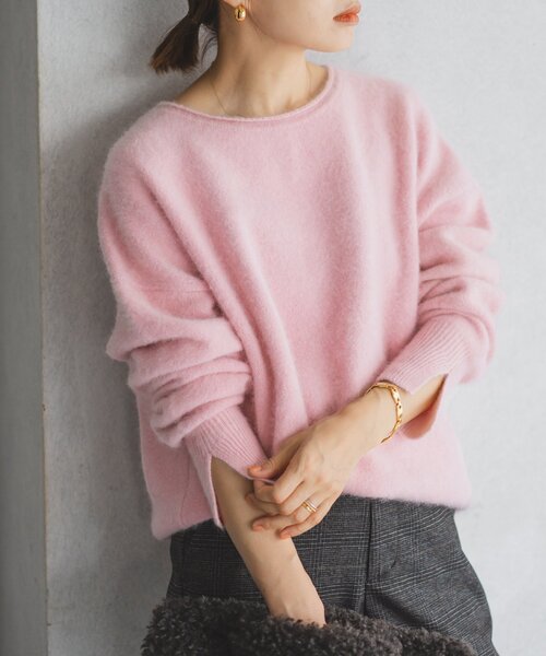 IENA（イエナ）の「fluffyファー プルオーバー（ニット/セーター