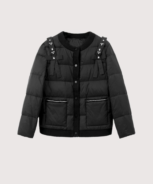 LA POMME petit（ラポミ・プチ）の「【天然羽毛90%極暖ダウン