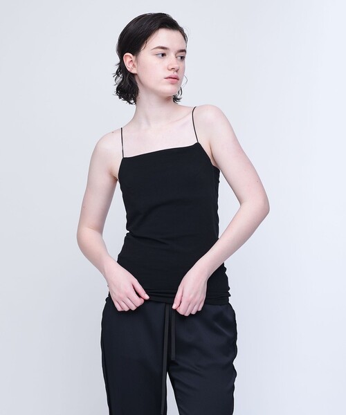AEWEN MATOPH＞バックライン スクエア キャミソール（キャミソール