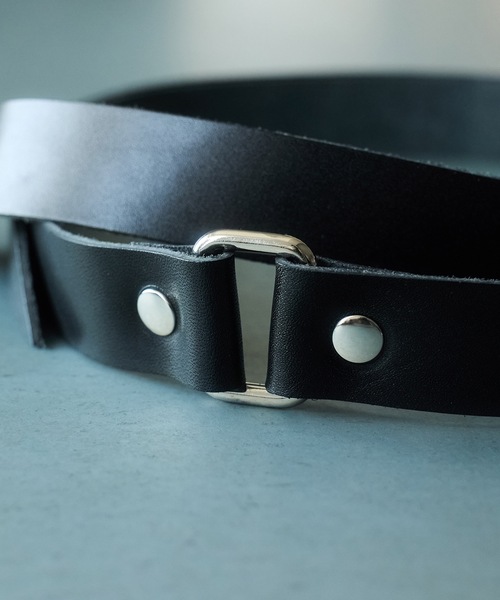 LEATHER GACHA BELT / レザー ガチャ ベルト | ナンバーナイン（NUMBER