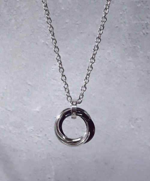 SBG 3連リングネックレス（ネックレス）｜SBG（エスビー）の