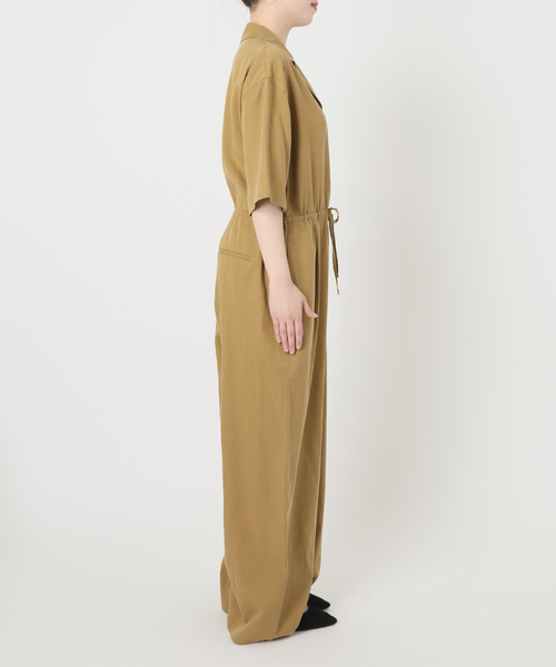 WEB限定/追加》ハーフスリーブオールインワン（つなぎ/オールインワン