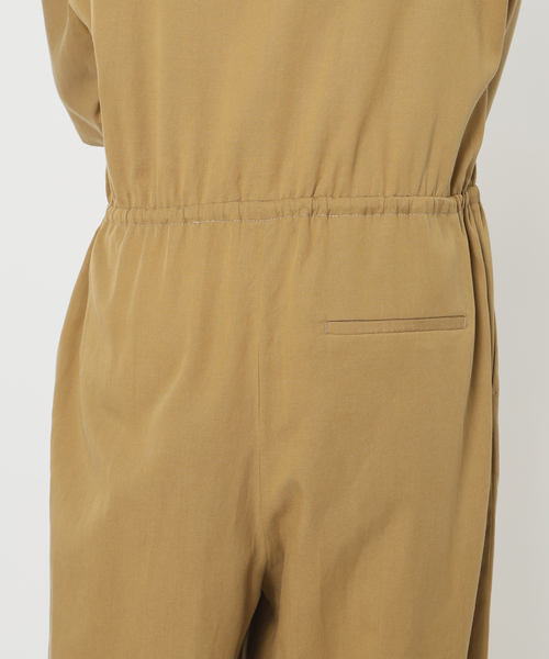 WEB限定/追加》ハーフスリーブオールインワン（つなぎ/オールインワン