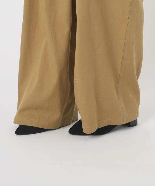 WEB限定/追加》ハーフスリーブオールインワン（つなぎ/オールインワン