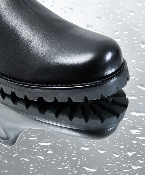 PADRONE パドローネ / WATER PROOF LEATHER SIDE GORE BOOTS [EDGAR