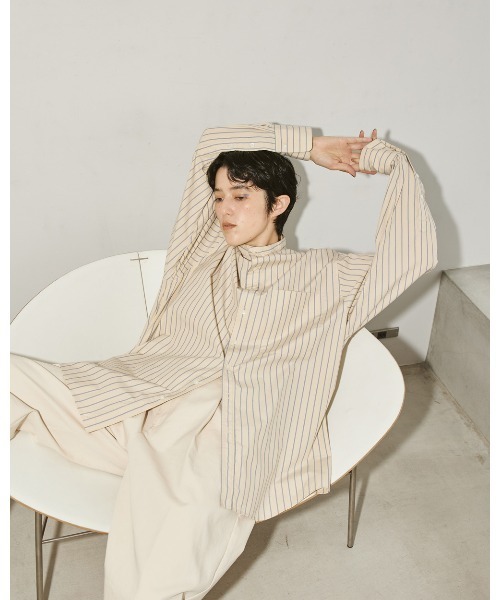 TODAYFUL（トゥデイフル）の「ストライプオーバーシャツ（シャツ