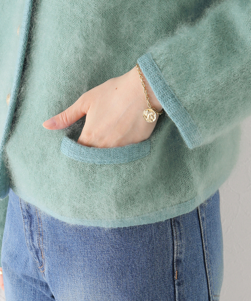 plage（プラージュ）の「☆【GIRL】メタルボタンモヘヤジャケット