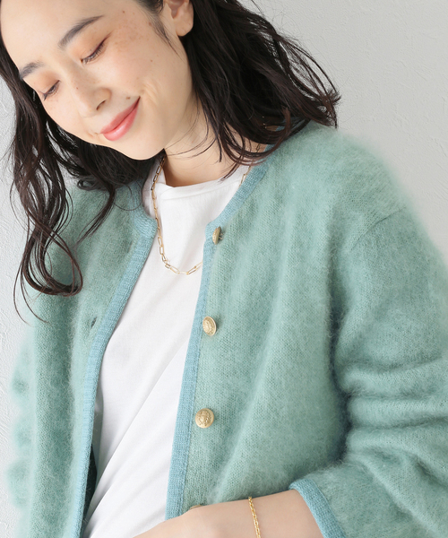 plage（プラージュ）の「☆【GIRL】メタルボタンモヘヤジャケット