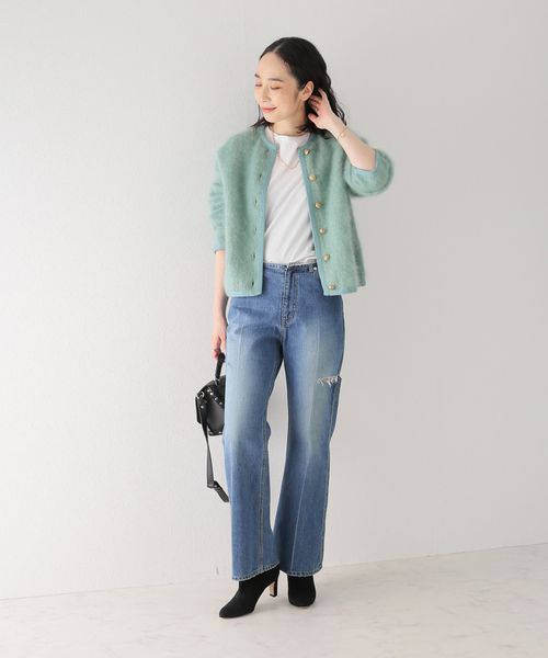 plage（プラージュ）の「☆【GIRL】メタルボタンモヘヤジャケット