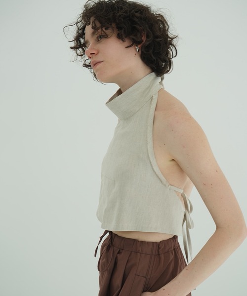 セール】HALTER HIGH NECK CAMISOLE TOPS（シャツ/ブラウス）｜CLANE