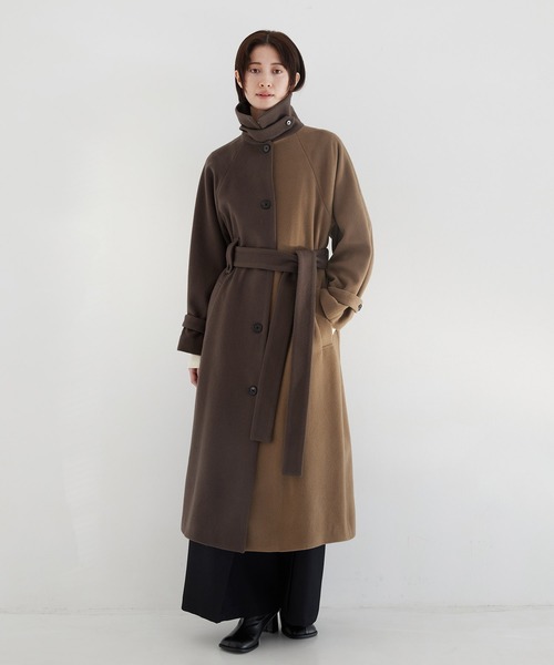 UNITED TOKYO ロングコート - UNITED TOKYO ロングコート（ブラック