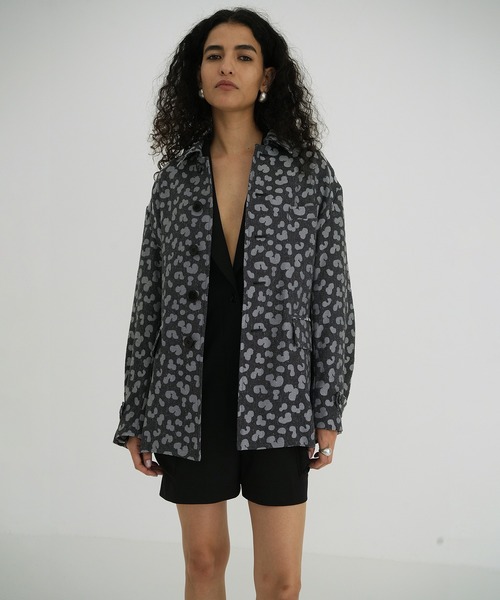 セール】LEOPARD HUNTING JACKET（その他アウター）｜CLANE（クラネ