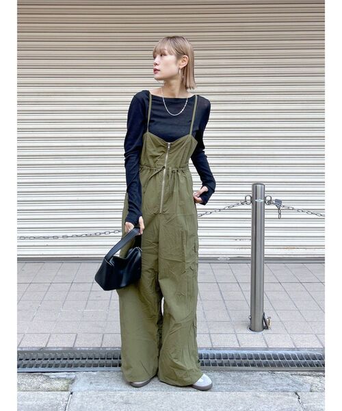 Ungrid（アングリッド）の「ミリタリールーズサロペット（サロペット