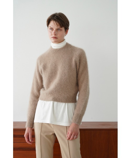 CLANE（クラネ）の「CLANE/クラネ/ANGORA COMPACT KNIT TOPS（ニット