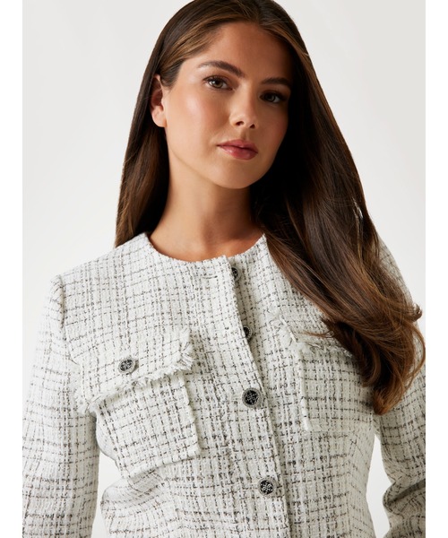 Bibiy】 ELISE TWEED JACKET(WHITE) 新品Bibiyビビィツイード