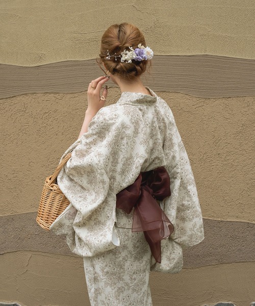 Ambre Neige（アンブルネージュ）の「2way浴衣セット／【WEB/EC限定