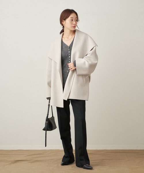 HAMILTON DRAPE HALF コート（その他アウター）｜Plage（プラージュ