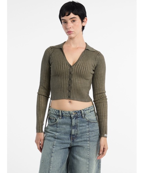 GUESS Originals Shirred Tie Cardigan カーディガン | GUESS(ゲス