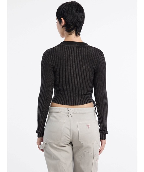 GUESS Originals Shirred Tie Cardigan カーディガン | GUESS(ゲス