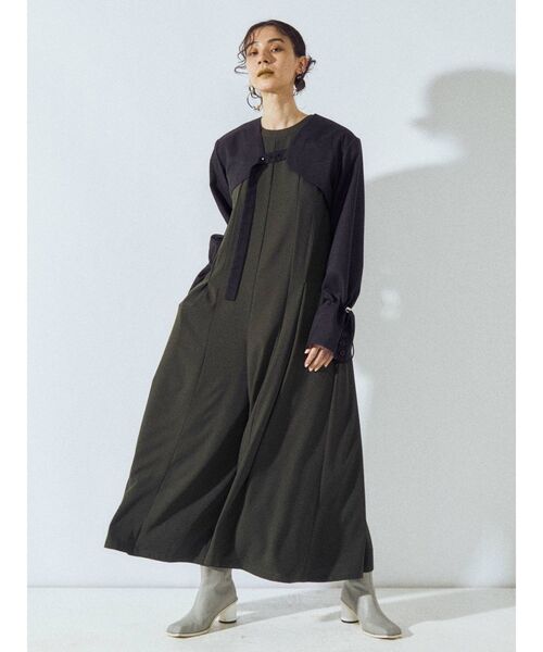 UN3D.（アンスリード）の「クロップドジャケット（ノーカラー