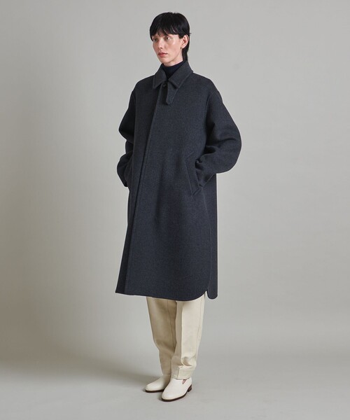 LOEFF（ロエフ）の「＜LOEFF＞リバー ポンチョ ステンカラーコート