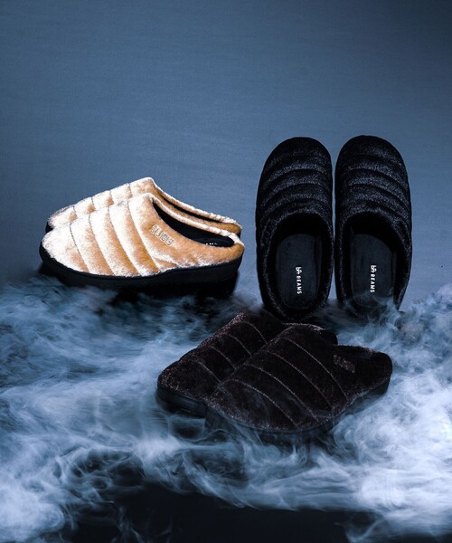 SUBU（スブ）の「【別注】SUBU / フェイク ファー サンダル（サンダル