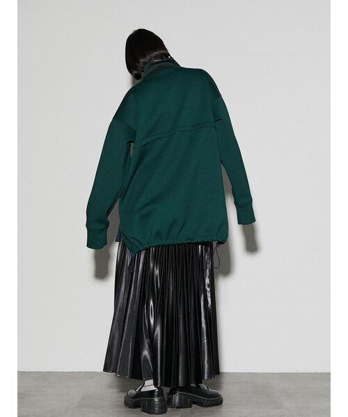 UN3D.（アンスリード）の「ハーフジップメッシュスウェット