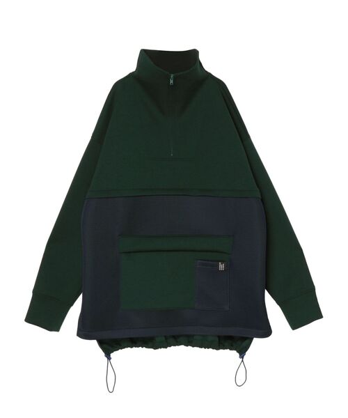 UN3D.（アンスリード）の「ハーフジップメッシュスウェット