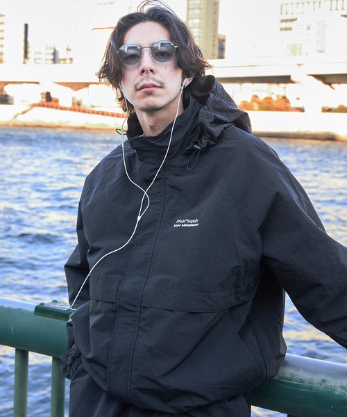 新色追加【FFEIN(フェイン)】2WAYフード収納ナイロンブルゾン