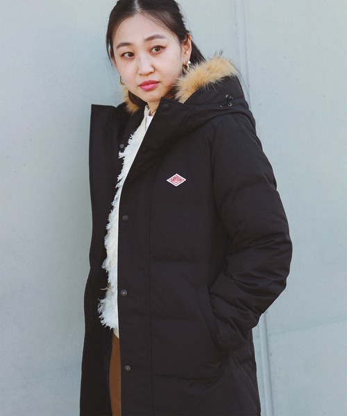 WEB限定】DANTON / FAKE FUR HOODED DOWN COAT（ダウンジャケット