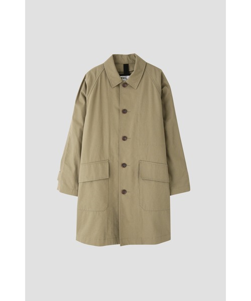 MHL.（エムエイチエル）の「PROOFED COTTON NYLON TWILL（ステンカラー