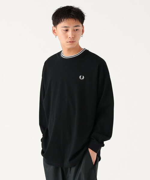 セール】【別注】FRED PERRY / リラックス ティップド ピケ ロング