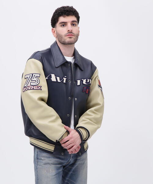 90's GOALERS VARSITY JACKET / ナイティーズ ゴーラーズ バーシティ