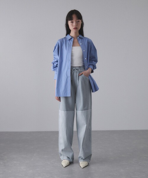 AMOMENTO for ADAM ET ROPE'】別注DRAWSTRING DENIM PANTS（その他