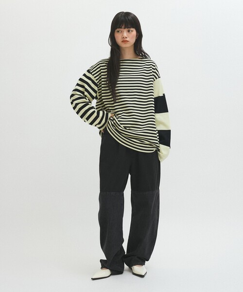 AMOMENTO for ADAM ET ROPE'】別注DRAWSTRING DENIM PANTS（その他