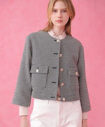 ANAYI｜アナイのノーカラージャケット通販 - ZOZOTOWN