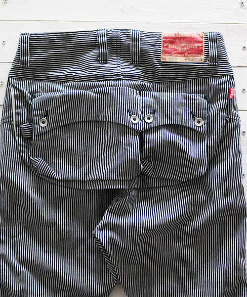 ネイタルデザイン】G55 サルエルフラップデニム ヒッコリー/ G55