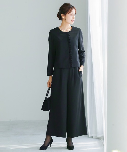 洗濯機で洗える！接触冷感！2WAYストレッチ！防シワ加工！】慶事・弔事