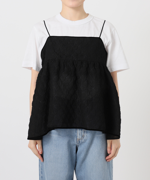 IENA（イエナ）の「フクレジャガードキャミトップブラウス（シャツ