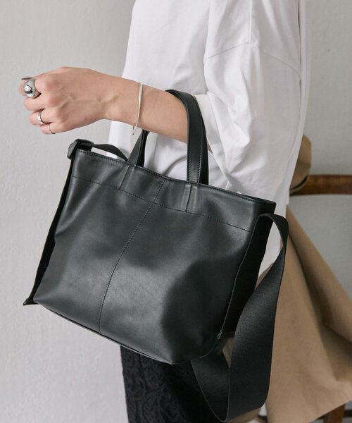 セール】ワイドテープトートバッグM（トートバッグ）｜ear PAPILLONNER