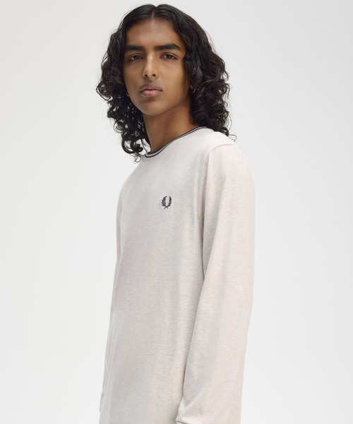 FRED PERRY（フレッドペリー）の「Twin Tipped Long Sleeve T-Shirt