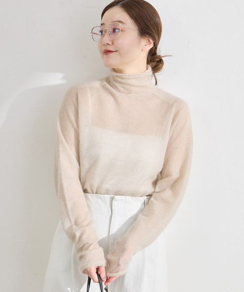 セール】《追加》SUPER Kid MIX モヘアシアープルオーバー（ニット