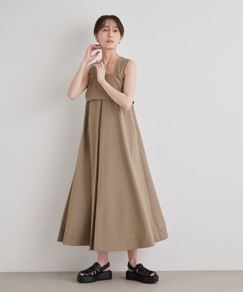 emmi（エミ）の「【emmi atelier】フロントタックワンピース
