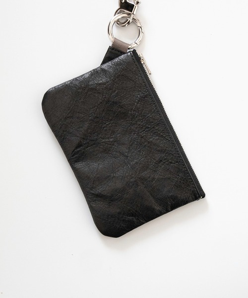 SENTI センティ / Dyneema Leather RING POUCH_M ダイニーマレザー